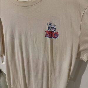 Hollister Cream NYC Graphic Tee